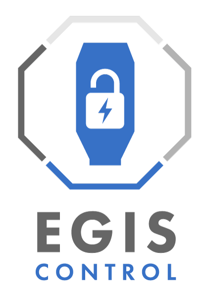 Egis Control logo on clear background.